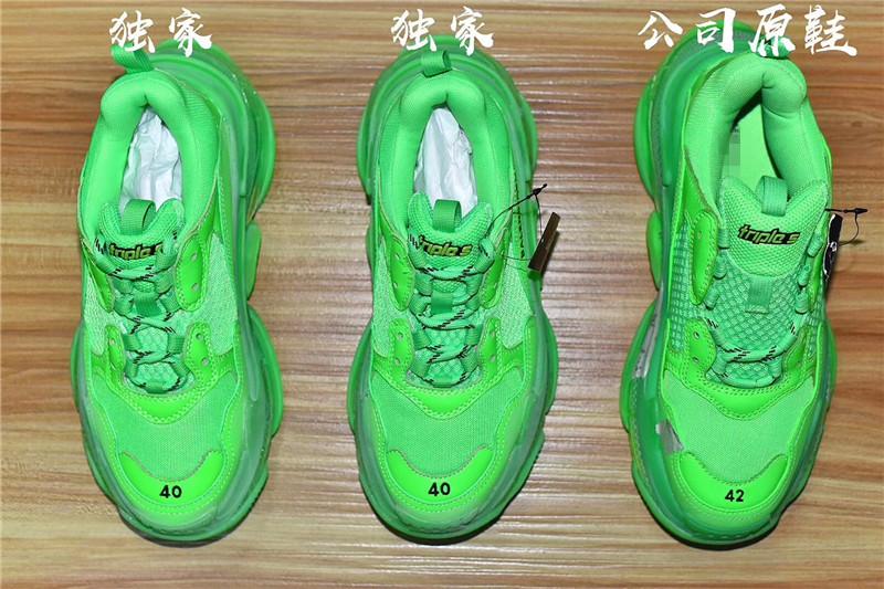 PK GOD PARIS TRIPLE S TRAINER All Green ready to ship